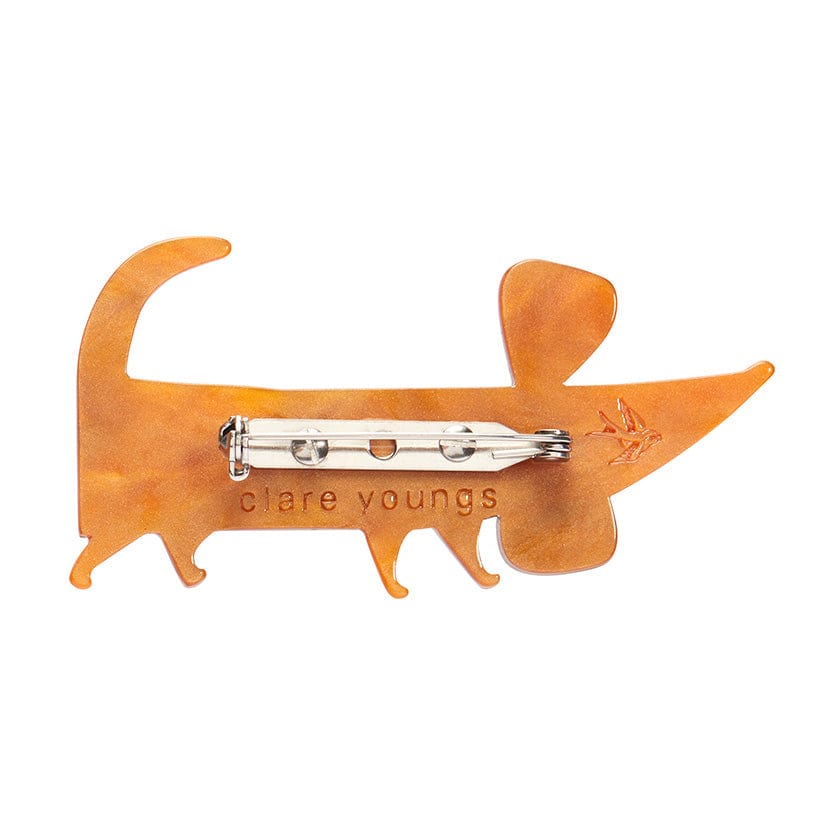 Erstwilder - A Dachshund Named Bark Brooch - Clare Youngs (2024)