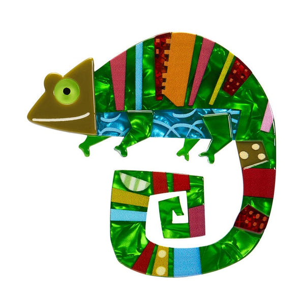 A Chameleon Named Pop Brooch | Erstwilder Clare Youngs (2024)