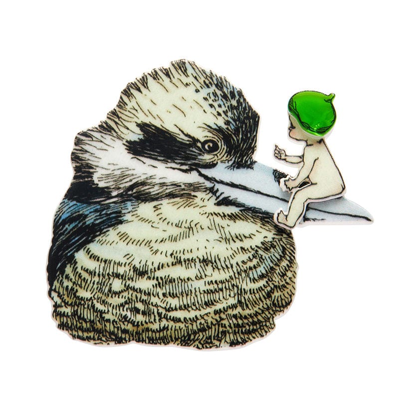 Erstwilder - Mrs. Kookaburra Brooch - May Gibbs (2023)