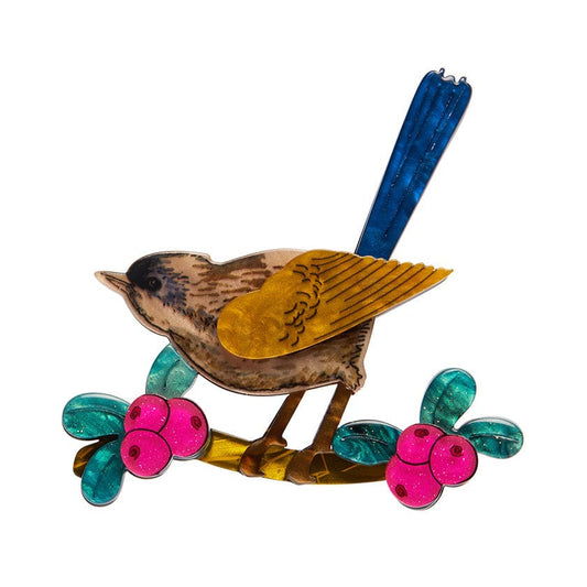 Erstwilder - Holly Wagtail Brooch - May Gibbs (2023)