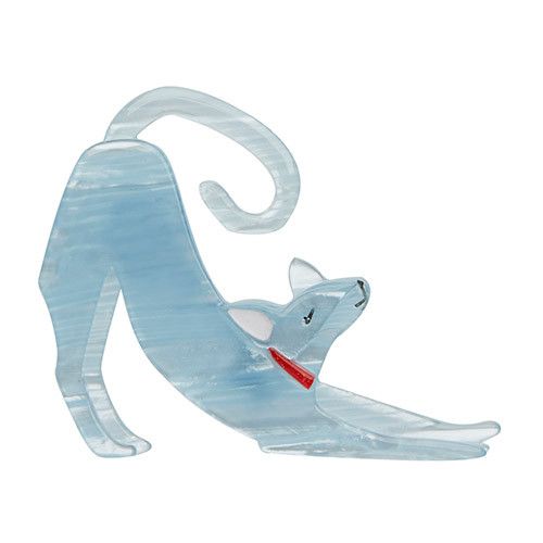 Erstwilder - Delv Stretch Cat Brooch - Dogs, Cats, & Birds (2016)