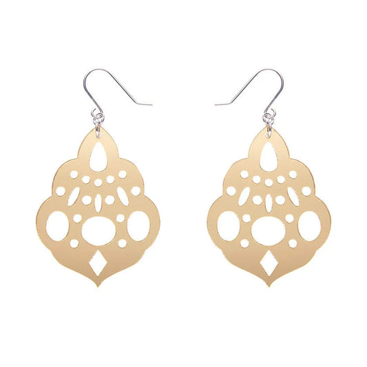 Erstwilder - Boho Chandelier Essential Drop Earrings - Gold