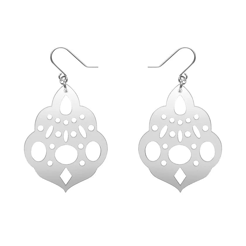 Erstwilder - Boho Chandelier Essential Drop Earrings - Silver