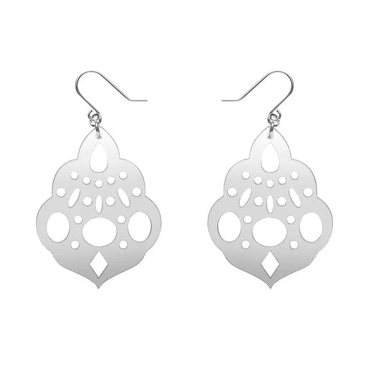 Erstwilder - Boho Chandelier Essential Drop Earrings - Silver