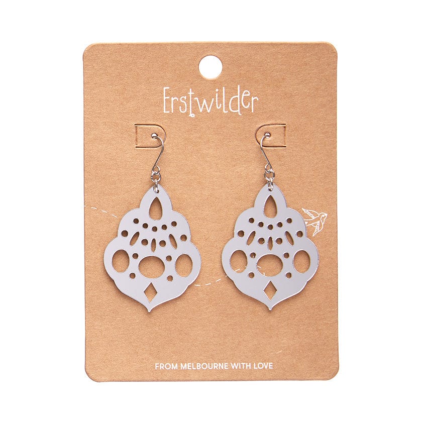 Erstwilder - Boho Chandelier Essential Drop Earrings - Silver