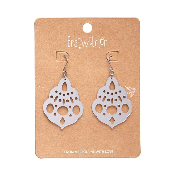 Erstwilder - Boho Chandelier Essential Drop Earrings - Silver