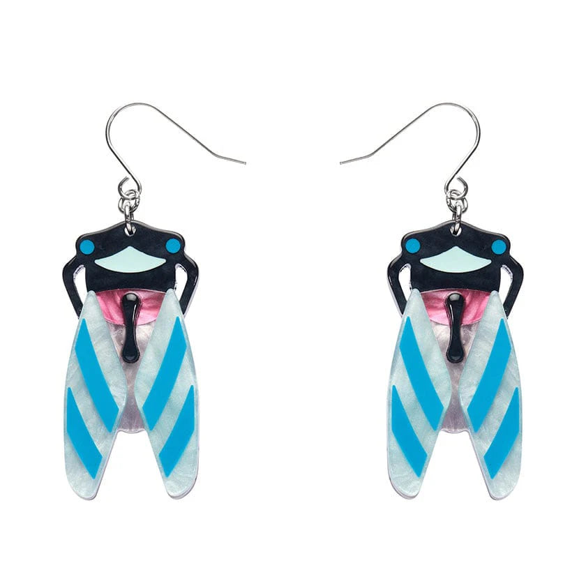 Erstwilder Deco Cicada Drop Earrings - Untamed Elegance (2024)