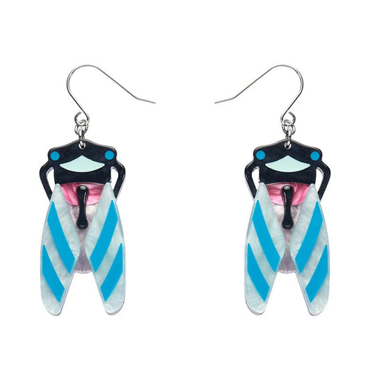 Erstwilder Deco Cicada Drop Earrings - Untamed Elegance (2024)