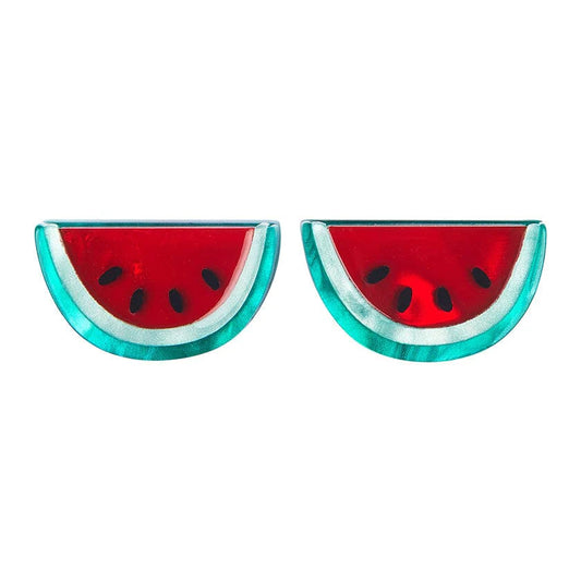 Erstwilder - Viva la Vida Watermelons Stud Earrings - Frida Khalo (2024)