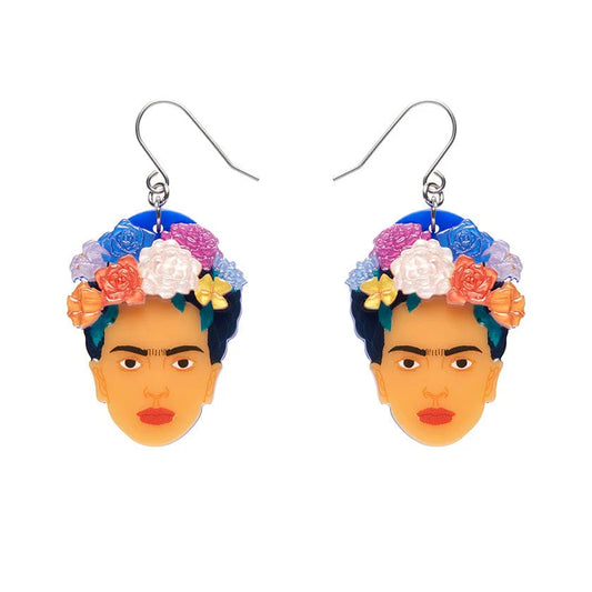 Erstwilder -  My Own Muse Frida Drop Earrings - Frida Kahlo (2024)