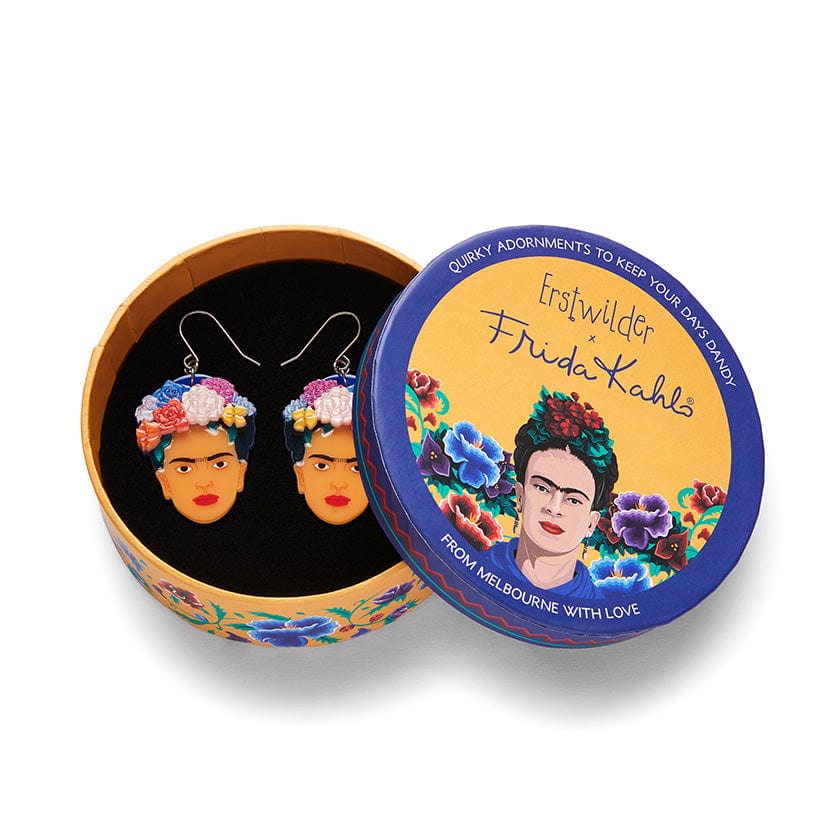 Erstwilder -  My Own Muse Frida Drop Earrings - Frida Kahlo (2024)