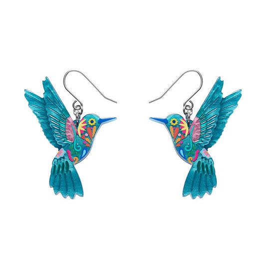 Erstwilder - Frida's Hummingbird Drop Earrings - Frida Kahlo (2024)