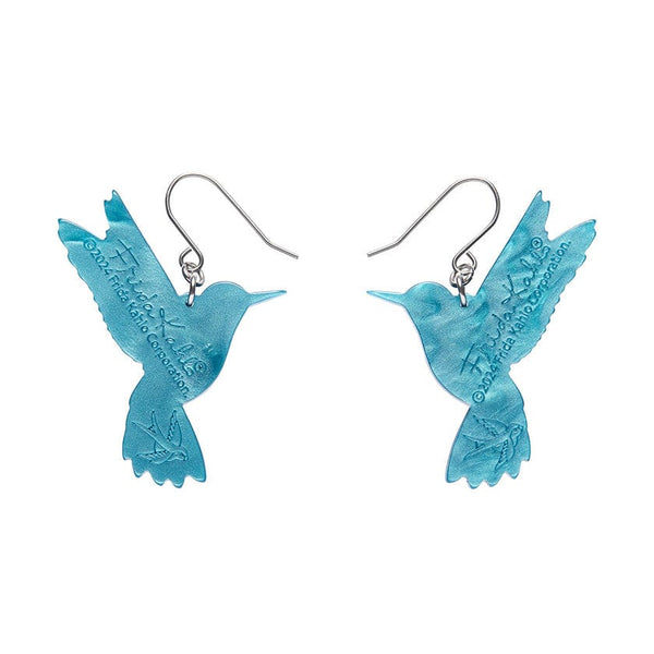 Erstwilder - Frida's Hummingbird Drop Earrings