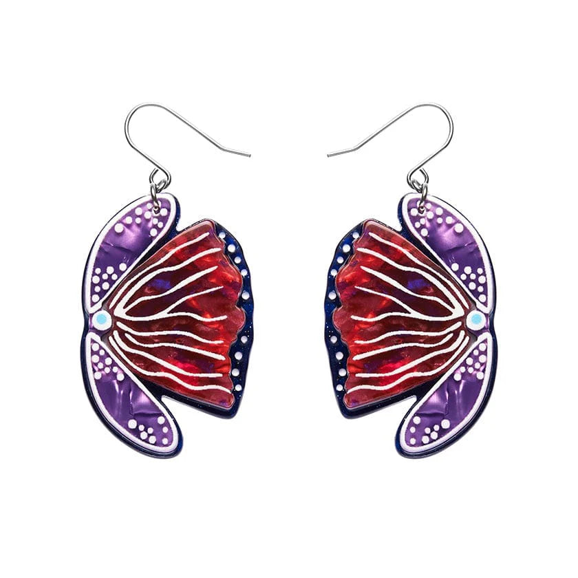 Erstwilder Fervent Feather Drop Earrings  - Lauren Rogers (2024)