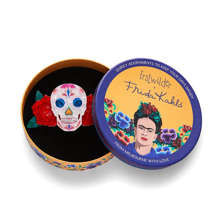 Erstwilder - Dia De Los Muertos Hair Clip Barrette - Frida Kahlo (2024)