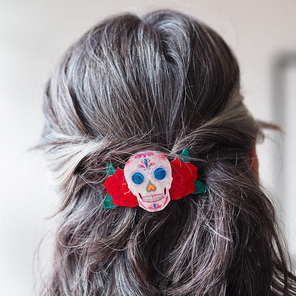 Erstwilder - Dia De Los Muertos Hair Clip Barrette - Frida Kahlo (2024)