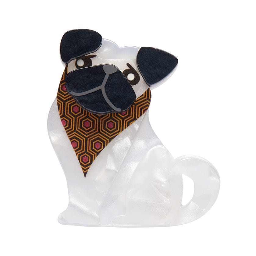 Erstwilder - Adoring Polly Pug Mini Brooch - Dog Minis (2024)