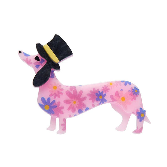 Erstwilder - Dapper Dachsund Mini Brooch - Dog Minis (2024)