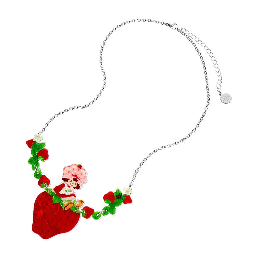 Erswilder x Strawberry Shortcake - Sitting on a Strawberry Necklace