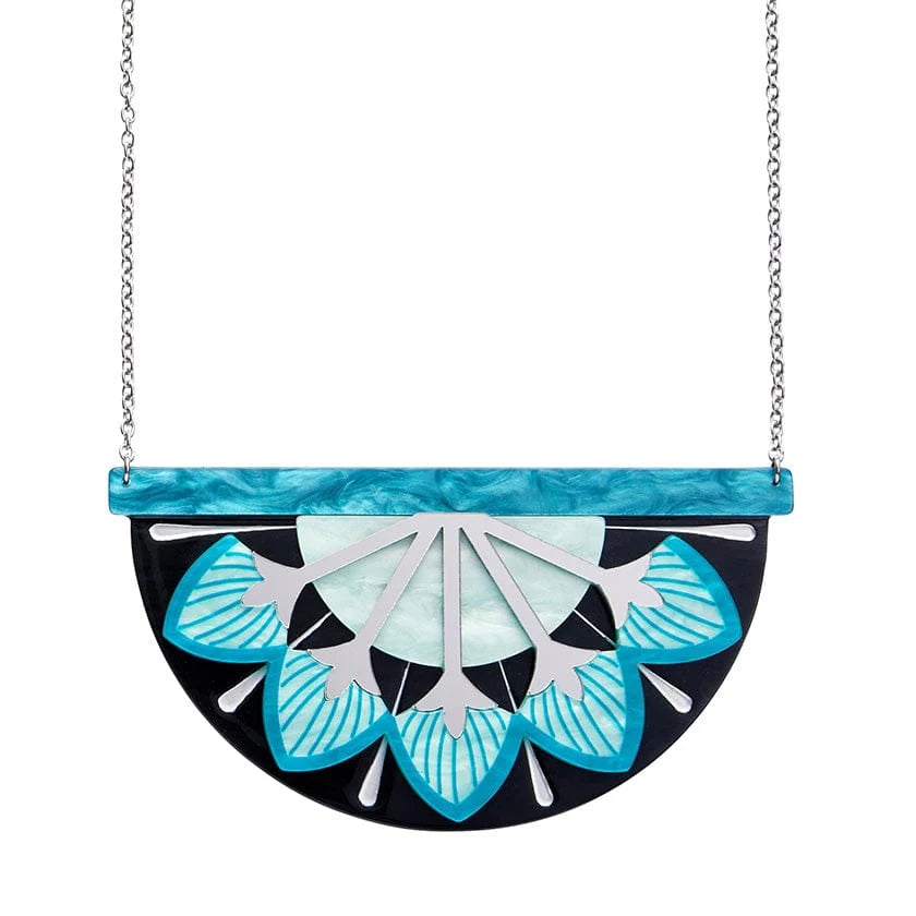 Erstwilder Geometric Fanfare Necklace - Untamed Elegance (2024)