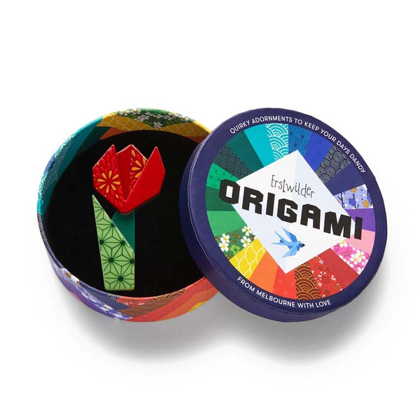 Erstwilder - To Wear a Tulip Brooch - Origami (2023) - GWP