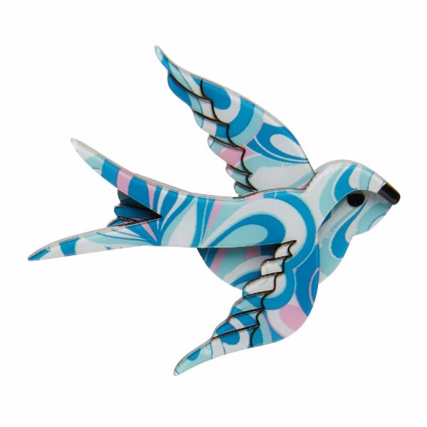 Erstwilder -  Bluebird of Happiness Brooch (Swirl) - Fan Favorites (2017)