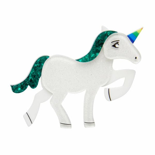 Erstwilder - Ula Unicorn Brooch (Green) - Fan Favorites (2017)