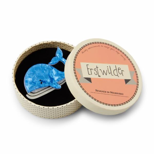 Erstwilder - Wesley Whale Brooch - Ocean Vibes (2017)