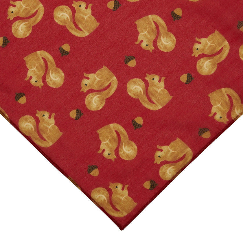 Erstwilder The Satisfied Squirrel Large Neck Scarf