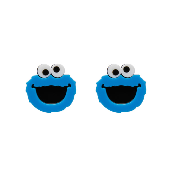 Cookie Monster Earrings - Erstwilder Sesame Street (2019)