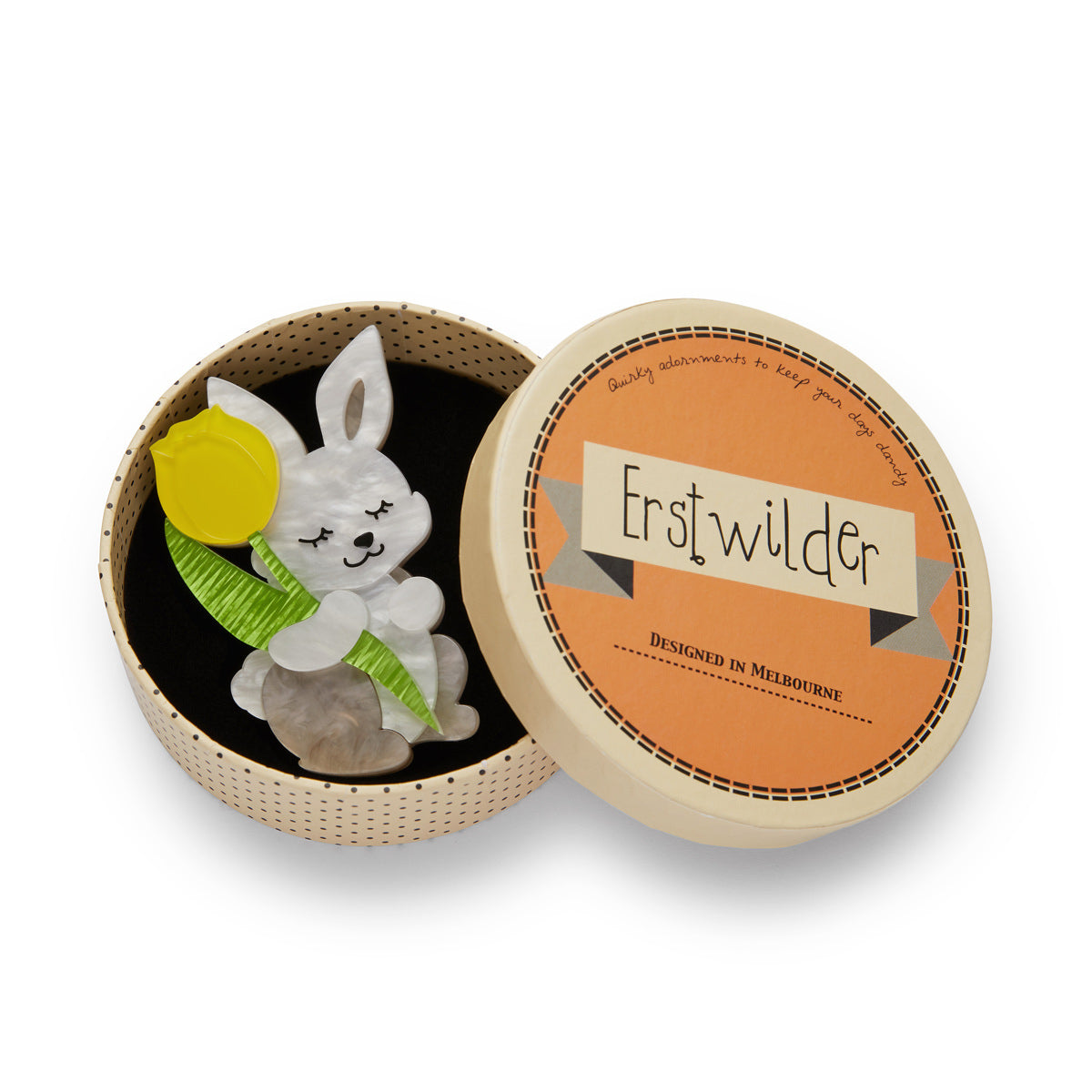 Erstwilder - Julip and His Tulip Easter Brooch - Erstwilder's Exuberant Easter Parade (2020)