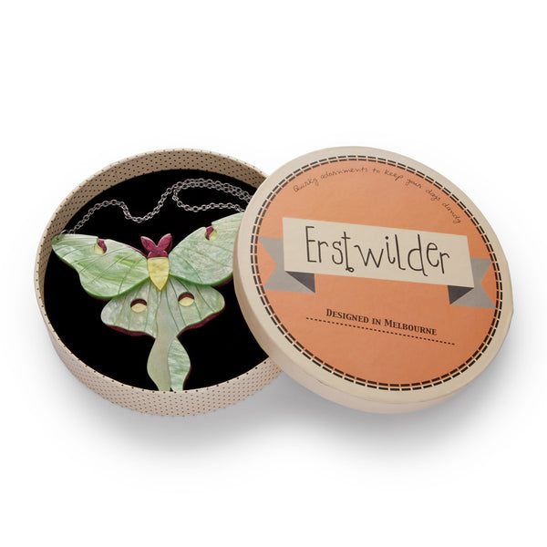Erstwilder - Over The Moon Luna Moth Necklace - Insects and Bugs (2020)