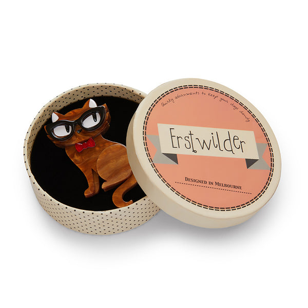 Elisa The Indie Cat Brooch (Ginger) by Erstwilder Fan Favorites (2019)