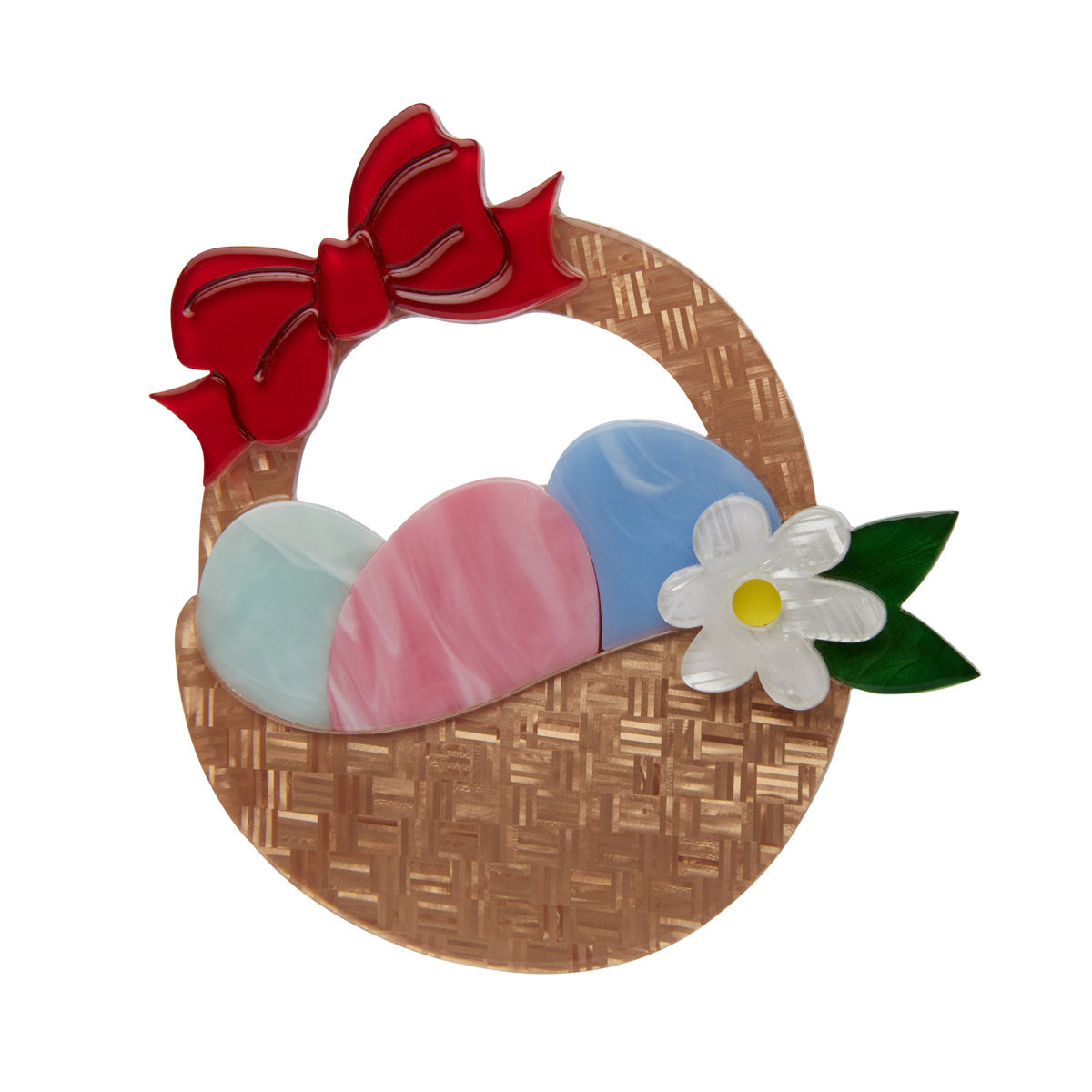 Erstwilder - Egg Hunter's Hamper Brooch - Erstwilder's Exuberant Easter Parade (2020)