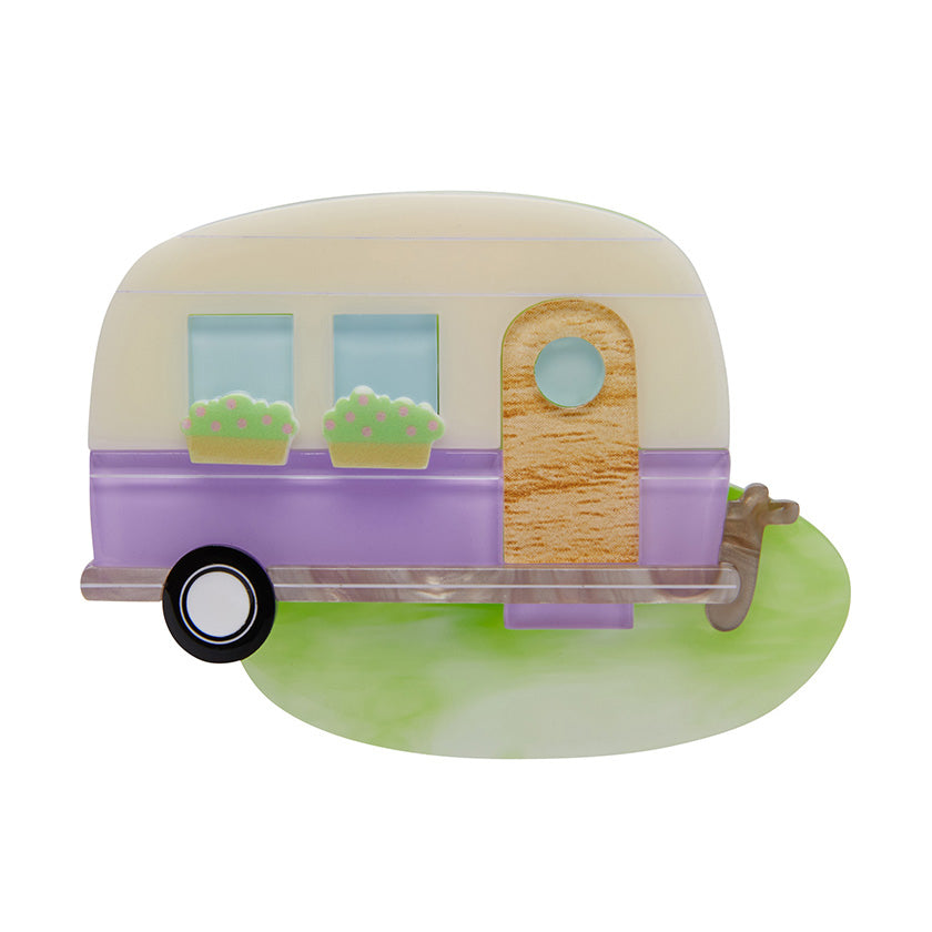 Erstwilder - Happy Glamper Brooch (Purple) - Fan Favorites (2019)