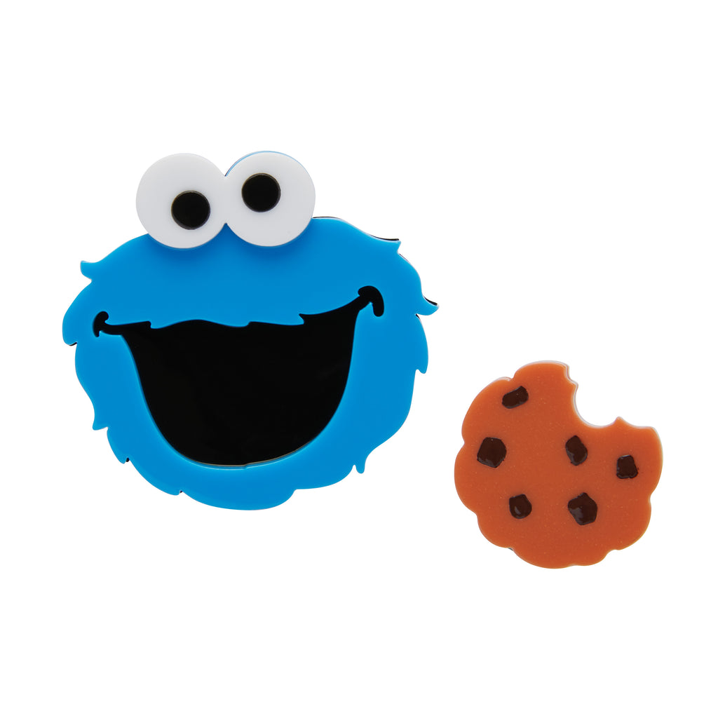 Cookie Monster Brooch - Erstwilder Sesame Street (2019)