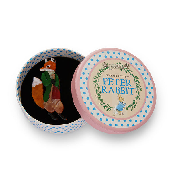 Erstwilder - Mr. Tod Brooch - Peter Rabbit Recolours (2020)