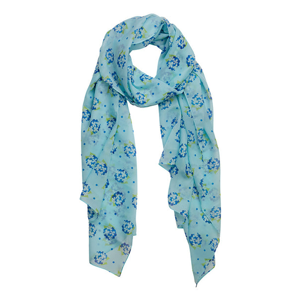 Erstwilder Heartfelt Hydrangea Large Neck Scarf