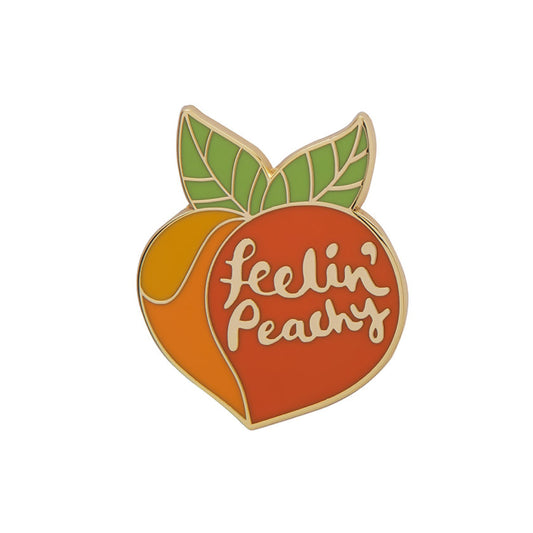 Erstwilder - Feelin' Peachy Enamel Pin