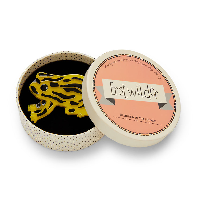 Erstwilder Tiny Toxic Tim Brooch