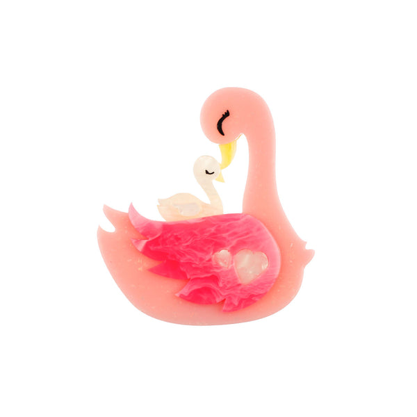 Erstwilder - My Little Love Swan Brooch - Valentine's Day (2020)