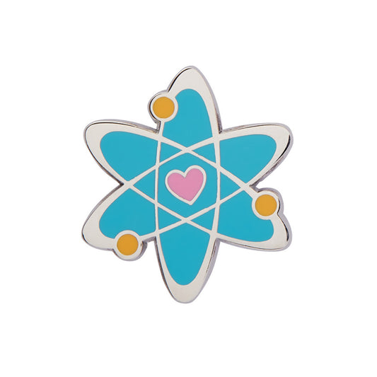 Erstwilder - Adventurous Atom Enamel Pin by Erstwilder