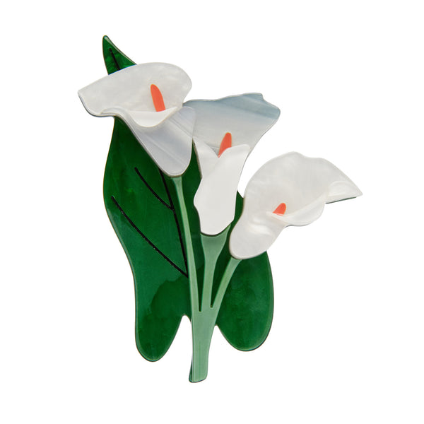 Erstwilder - Beauty Blooms Calla Lily Brooch - A Fuller Bloom (2019)