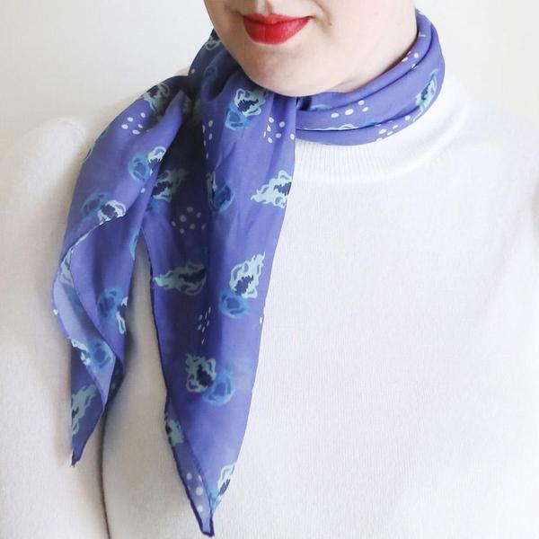 Erstwilder Slippin' Under Jellyfish Scarf