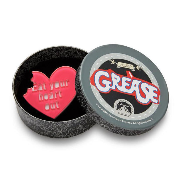 Erstwilder - Eat Your Heart Out Stud Brooch - Grease (2017)