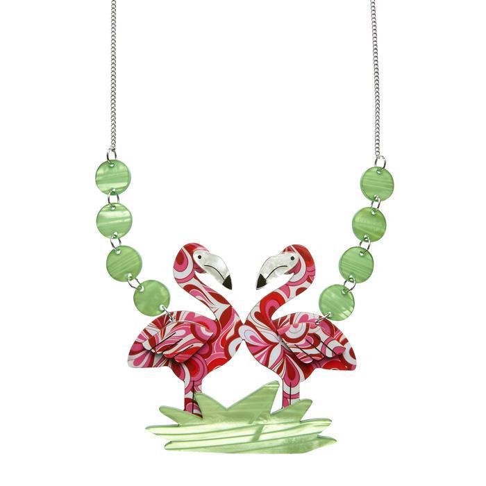 Erstwilder - Flamboyant Flamingo Fair Necklace - Fan Favorites (2017)