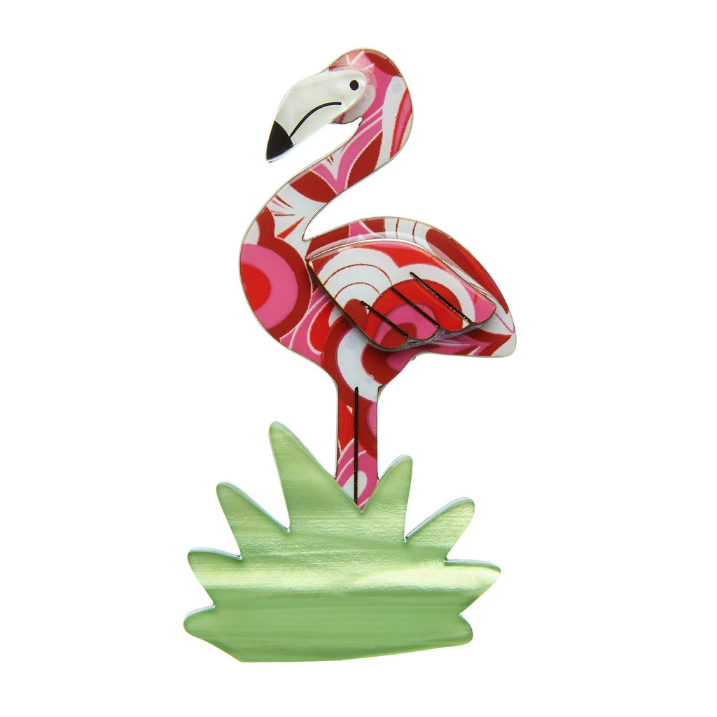 Erstwilder - Flamboyant Flamingo Funk Brooch - Fan Favorites (2017)