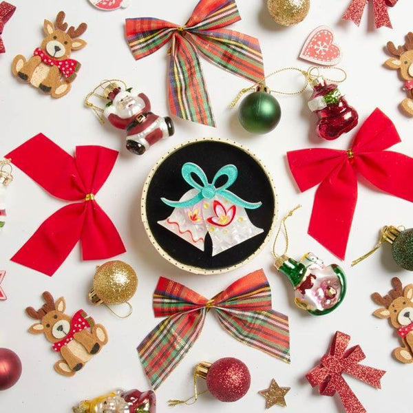 Erstwilder - Mary's Bells Brooch - Kitchy Christmas (2017)