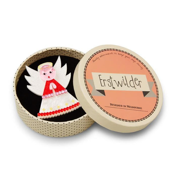 Nanna's Little Angel Christmas Brooch - Erstwilder Kitschy Christmas (2017)