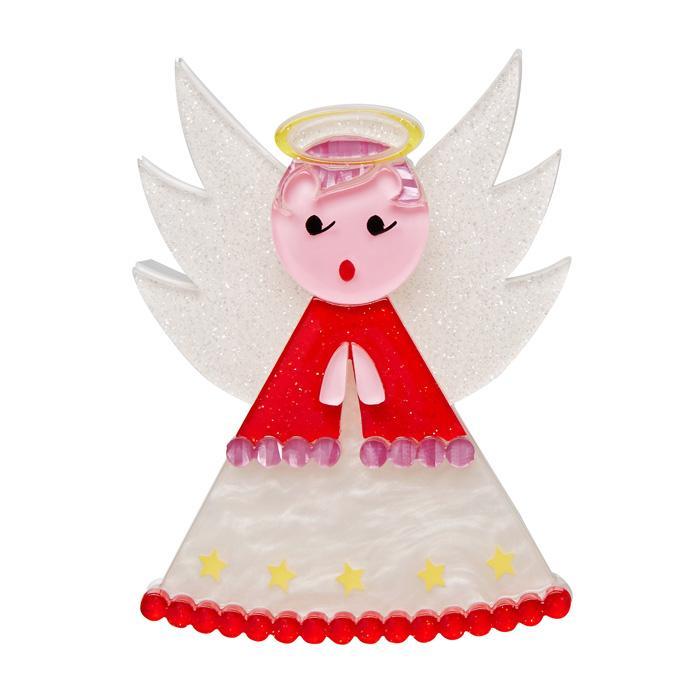 Nanna's Little Angel Christmas Brooch - Erstwilder Kitschy Christmas (2017)